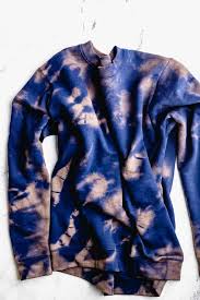 Bullseye pattern for tie dye shirts. How To Bleach Tie Dye A Sweatshirt Easy Diy Sarah Maker