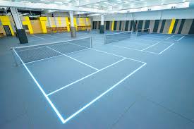 The east river to the west; Court 16 Court 16 In Long Island City Queens Features Indoor Tennis Programs For Kids Adults On Led Courts