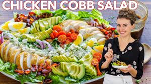 cobb salad with the best dressing