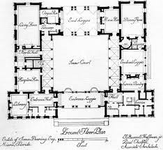 House Plans With Central Courtyard
