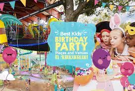 best kids birthday party venues in