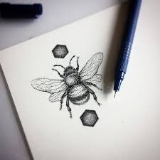 Meaning vintage bumble bee tattoo. Geometric Bumble Bee Tattoo Novocom Top