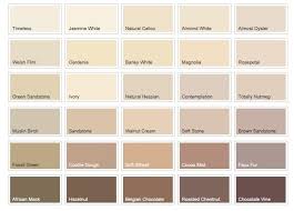 Cream Colour Chart Google Search Paint Color Chart