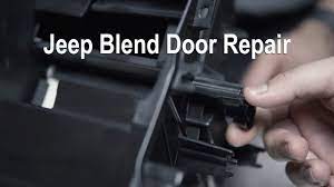 Jeep Blend Door Repair - YouTube