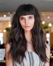 62 cute ways to get long hair with bangs
