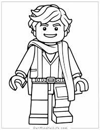 51 super fun lego coloring pages free