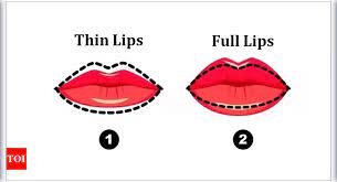 your lips determines your personality