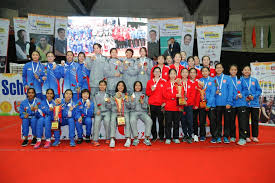 Badminton gold medal match ms/md highlights & victory ceremony. 7th Asian School Badminton Championship 2018 Nagpur Mah
