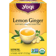 yogi tea lemon ginger caffeine free