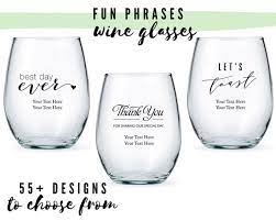 Fun Sayings Large Stemless Wine Glasses