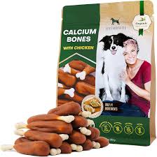 dog calcium bones wrapped en