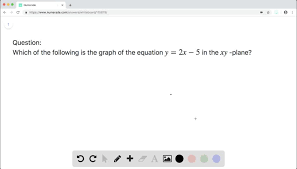 Equation Y 2 X 5 In The X Y Plane