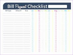 15 Bill Paying Calendar Template Sample Paystub