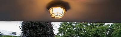 Flush Outdoor Ceiling Lights Here