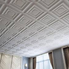 decorative pvc drop in ceiling tile