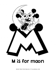 As a kid, one of my favourite activities used to be coloring pages. Free Printable Mickey Mouse Abc Coloring Pages Tulamama