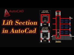lift section in autocad how to make a
