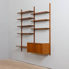 Danish Vintage Teak Wall Unit With