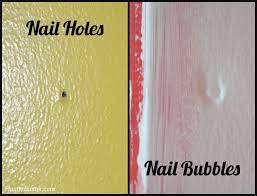 drywall repairing small holes and nail