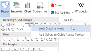 Add Shapes Office Support
