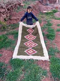 azilal rug wool colored morocco fair