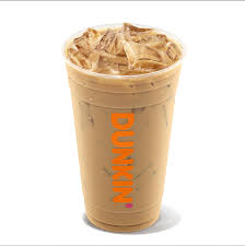 iced latte creamy milk blended with