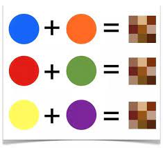 how to make brown from primary colours
