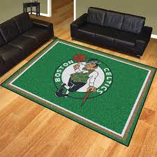 nba boston celtics 8 x10 rug