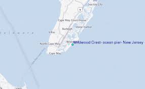Wildwood Crest Ocean Pier New Jersey Tide Station Location
