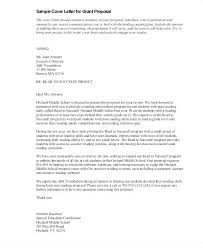 Grant Letter Template Grant Proposal For Place Grant Support Letter