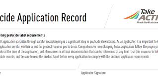 Pesticide Application Tracking Chart North Carolina Soybeans
