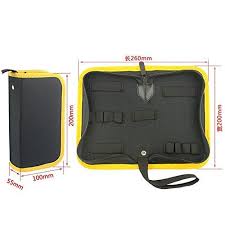 Tool bags differ when it comes to shapes, sizes, and types, number of compartments, features, and overall, this tool bag is a great choice for carrying small tools; Mini Tool Bag Tool Box For Telecom Electrical Network Technicians Small Tool Bag Bags Mini