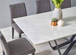 Luxury With Marble Leather Furniture
