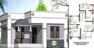 900 Sq Ft 2bhk Traditional Style Single