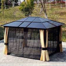Garden Gazebo Canopy Led Solar Light