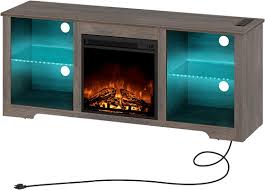 Rolanstar Fireplace Tv Stand 57 9 With