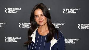 katie holmes stuns in ab baring chanel