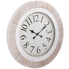 White Wood Wall Clock Hobby Lobby