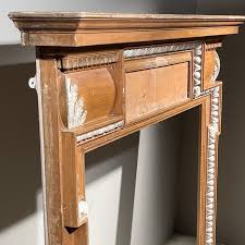 A Victorian Carved Pine And Gesso Fire