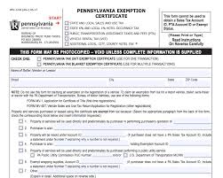 How To Use A Pennsylvania Resale Certificate