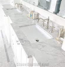 We also offer a selection of double sink vanities. Calacatta Venato Marble Bathroom Google Search Marble Bathroom Bathroom Sink Decor Bathroom Vanity Tops