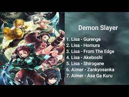 all demon slayer song from season 1