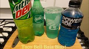 taco bell baja blast drink
