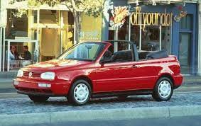 1997 Volkswagen Cabrio Review Ratings