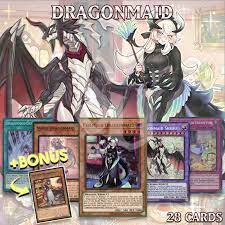 Yugioh Complete Dragonmaid Deck! House Sheou Chamber Kitchen Nur **HOT** +  Bonus | eBay