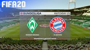 Head coach florian kohfeldt's team were unable to stop the side in second place. Fifa 20 Werder Bremen Vs Fc Bayern Munchen Weserstadion Youtube