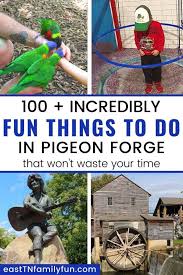 100 fun things to do in pigeon forge