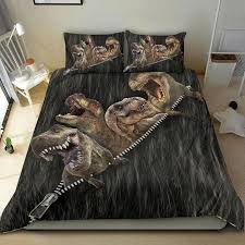 Dinosaur Bedding Set Duvet Comforters