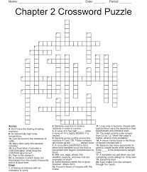 chapter 2 crossword puzzle wordmint