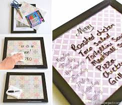 A personalized dry erase board is easy to create and can brighten up any space, from an office space to a kitchen. 5 Minute Dry Erase Board Easy Diy Whiteboards